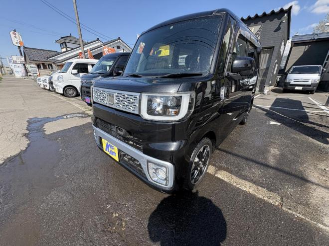 ウェイクWAKE 4WD G-SA TURBO寒冷地仕様　両側パワースライドドア　ブレーキアシスト　VSC　LEDヘッド　エンスタ　ブルートゥースフルセグナビ　シートヒーター　ETC　バイザー　フォグ　スタットレス　　エンジンオイル交換　オイルエレメント交換 4WD 660 ５Dr