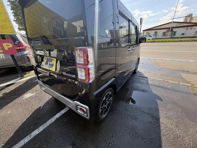 ウェイクWAKE 4WD G-SA TURBO寒冷地仕様　両側パワースライドドア　ブレーキアシスト　VSC　LEDヘッド　エンスタ　ブルートゥースフルセグナビ　シートヒーター　ETC　バイザー　フォグ　スタットレス　　エンジンオイル交換　オイルエレメント交換 4WD 660 ５Dr