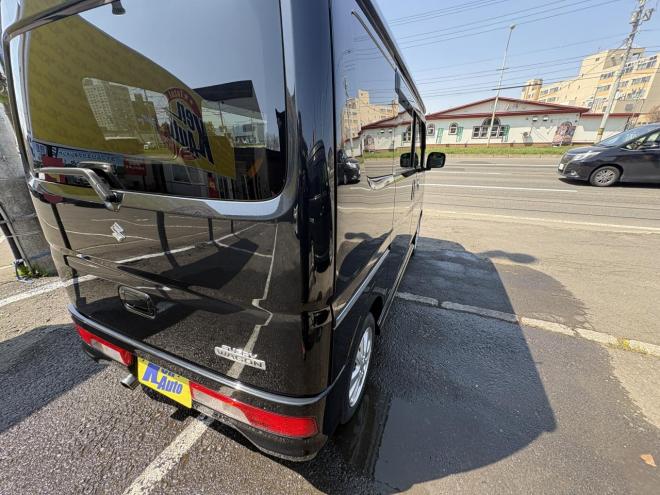 エブリィEVERY WAGON 4WD PZ -SP寒冷地仕様　両パワースライド　オートステップ　ブレーキアシスト　ＶＳＣ　エンスタ　HID フルセグナビ　リアヒーター　ETC　バイザー　フォグランプ　エンジンオイル交換 ATF交換　全磨き済み　スタットレス付 4WD 660 5Dr