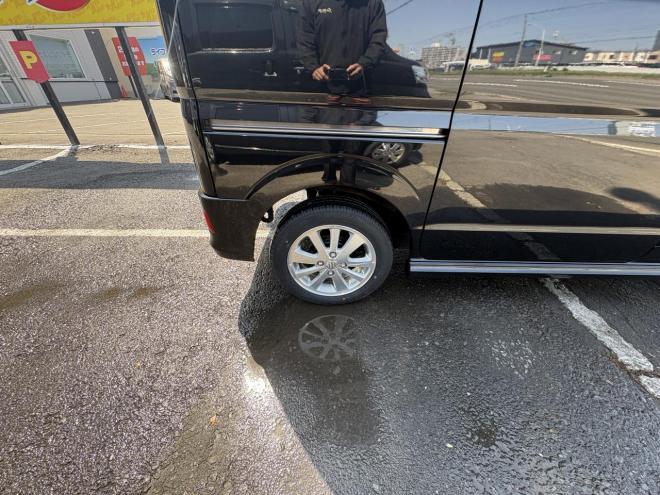 エブリィEVERY WAGON 4WD PZ -SP寒冷地仕様　両パワースライド　オートステップ　ブレーキアシスト　ＶＳＣ　エンスタ　HID フルセグナビ　リアヒーター　ETC　バイザー　フォグランプ　エンジンオイル交換 ATF交換　全磨き済み　スタットレス付 4WD 660 5Dr