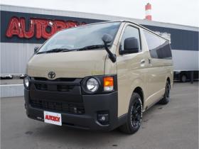 ハイエースバン　2.8 スーパーGL ロング ディーゼルターボ 4WD　キャンパー鹿児島製　CKワイルダー　車中泊仕様　REVOシート　室内用エアコン　ベバストFFヒーター　走行充電　サブバッテリー　外部電源　オリジナルベッド　電動開閉バックドア　415SAFARI丸目キット 2800