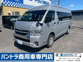 ハイエースバン　2.8 DX ワイド スーパーロング ハイルーフ GLパッケージ ディーゼルターボ 4WD　4WD　フォグライト　バックカメラ 2800