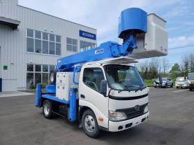 デュトロ　高所作業車　BKG-XZU304E　アイチ　SS12A　 2WD 4000