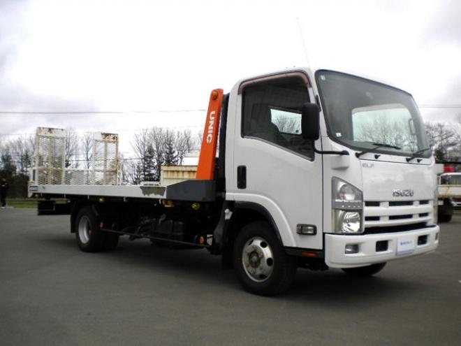 エルフセフティローダ　BDG-NPS85AN 古河ユニック　 4WD 2990