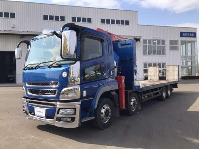 スーパーグレートクレーン付セフティ　QPG-FS60VZ ユニック　 2WD 12800