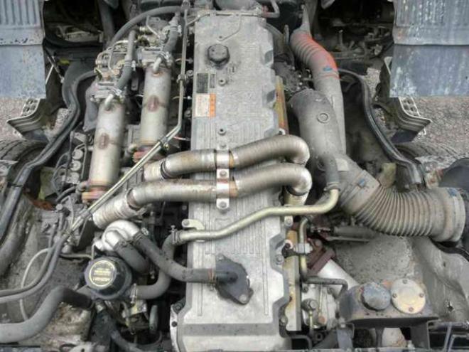 スーパーグレート深ダンプ　PJ-FV50JZ　新明和　 2WD 12880