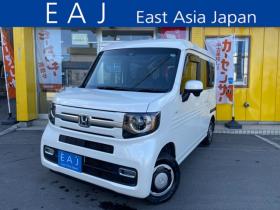 N-VAN　+スタイル ファン ターボ ホンダセンシング 4WD　ワンオーナー車/ハイルーフ/Bluetooth/ナビ・フルセグTV/バックカメラ/キー一体型エンジンスターター/フルLEDヘッドライト/LEDフォグ/夏タイヤ装着/ホイール付き冬タイヤ付き/車検整備2年付き/法定整備/修復歴無し 660