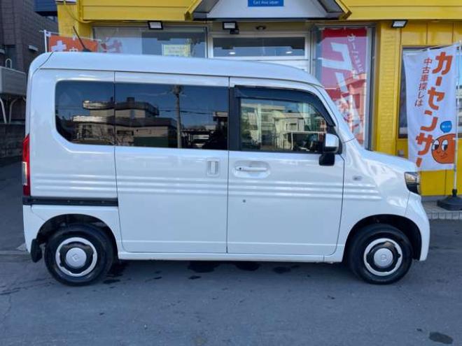 N-VAN+スタイル ファン ターボ ホンダセンシング 4WD　ワンオーナー車/ハイルーフ/Bluetooth/ナビ・フルセグTV/バックカメラ/キー一体型エンジンスターター/フルLEDヘッドライト/LEDフォグ/夏タイヤ装着/ホイール付き冬タイヤ付き/車検整備2年付き/法定整備/修復歴無し 660