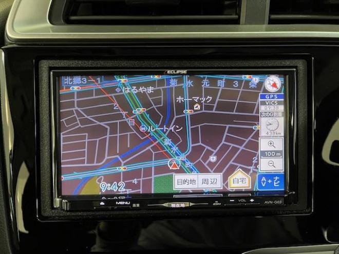 フィット１３Ｇ　Ｌパッケージ　本州仕入　ワンオーナー　寒冷地仕様　禁煙車　社外１５インチＡＷ　スタッドレスタイヤ付　純正ナビ　地デジ　バックカメラ　純正エンジンスターター　フロントガラス熱線　ミラーヒーター　アイドリングストップ 4WD 1300 5Dr