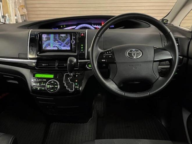 エスティマアエラス　プレミアムエディション　本州仕入　寒冷地仕様　禁煙車　パワーバックドア　両側パワースライドドア　純正ブラックハーフレザーシート　純正１８インチＡＷ　社外１８ＡＷ＋スタッドレスタイヤ付　前後コーナーセンサー　フロントガラス熱線 4WD 2400 5Dr