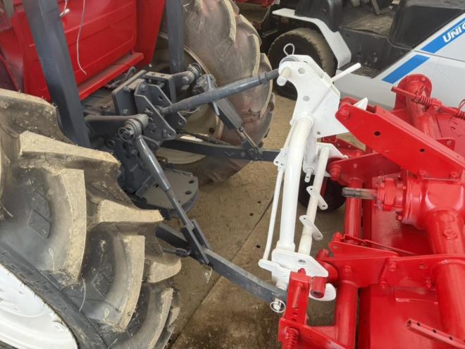 トラクター全塗装済！三菱 MT30 30馬力 4WD ロータリー付き