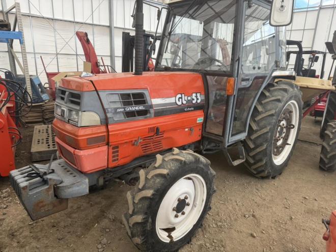 トラクタークボタ GL-53 53馬力 キャビン付き 