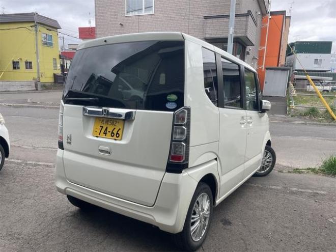 N-BOXＧ　２ＷＤ　ＦＦ車　バックカメラ　両側スライド・片側電動　ＴＶ　新在庫値　下げ中！ＧＷスペシャル！　スマートキー　アイドリングストップ　ＣＶＴ　盗難防止システム　ＡＢＳ　ＥＳＣ 2WD 660 5Dr