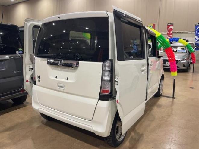 N-BOXＧ　４ＷＤ　新在庫値　下げ中！ＧＷスペシャル！バックカメラ　両側スライド・片側電動　ナビ　ＴＶ　スマートキー　アイドリングストップ　ベンチシート　ＣＶＴ　盗難防止システム　ＡＢＳ　ＥＳＣ　アルミホイール 4WD 660 5Dr