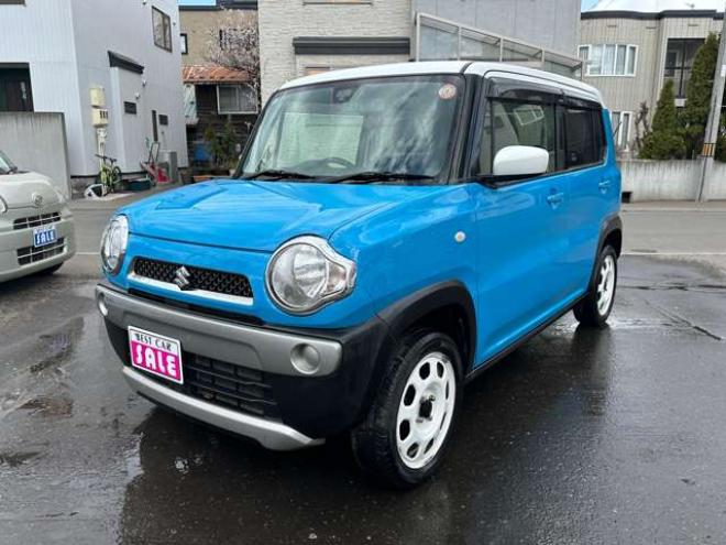 ハスラーG 4WD　プッシュスタート　シートヒーター　ヒルディセントコントロール　横滑り防止装置　衝突軽減ブレーキ　アイドリングストップ　社外CDオーディオ　純正アルミホイール夏　スマートキー 660