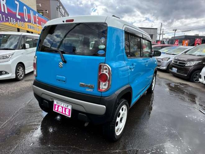 ハスラーG 4WD　プッシュスタート　シートヒーター　ヒルディセントコントロール　横滑り防止装置　衝突軽減ブレーキ　アイドリングストップ　社外CDオーディオ　純正アルミホイール夏　スマートキー 660