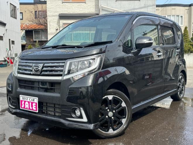 ムーヴカスタム RS ハイパー SAII 4WD　純正ナビ　Bluetooth　フルセグTV　バックカッメラ　衝突軽減ブレーキ　横滑り防止装置　プッシュスタート　純正アルミホイール夏 660