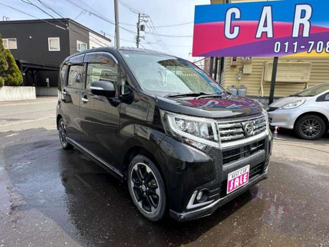 ムーヴカスタム RS ハイパー SAII 4WD　純正ナビ　Bluetooth　フルセグTV　バックカッメラ　衝突軽減ブレーキ　横滑り防止装置　プッシュスタート　純正アルミホイール夏 660