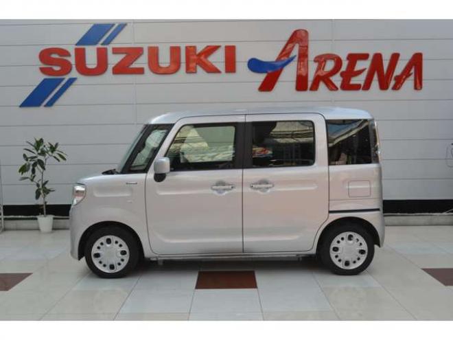 スペーシアハイブリッド X 4WD　ワンオーナー車ハイブリッド4WDターボセーフティサポート搭載アイドリングストップ横滑り防止装置ハイビームアシスト両側オートスライドCDシートヒーター 660