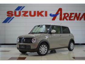 ラパン　ハイブリッド X 4WD　ハイブリッド4WDセーフティサポート搭載スズキコネクト対応通信機装着車アイドリングストップ全方位モニター用カメラパッケージハイビームアシストLEDライト 登録済未使用車 660
