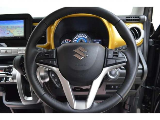 クロスビー1.0 ハイブリッド MZ 4WD　ワンオーナー車ハイブリット4WDターボパドルシフトセーフティサポート搭載アダプティブクルーズコントロール全方位モニター付ナビTVバックカメラLEDライト 1000