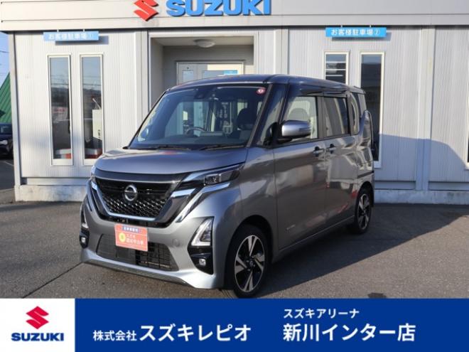 ルークスハイウェイスターGターボ プロパイロット エディション 4WD　純正フルセグナビ　アラウンドビューカメラ　シートヒーター　両側電動スライドドア　電動パーキングブレーキ　前側純正ドライブレコーダー　ハンズフリースライドドア 660