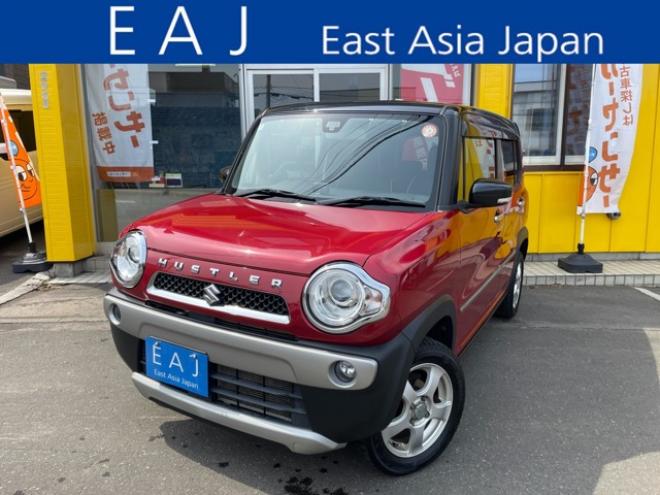 ハスラーXターボ 4WD　1年走行距離無制限保証付/Bluetooth/ナビ・フルセグTV/バックカメラ/エンジンスターター/HIDヘッドライト/LEDフォグライト/キー2本/シートヒーター/インタークーラーターボ/車検残R9年7月/法廷整備/修復歴無し 660