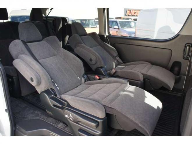 ハイエース2.7 GL ロング ファインテックツアラー 4WD　アルパインBIG-Xナビ&後席フリップダウンモニター　両側パワースライドドア　社外ETC　ISOFIX対応キャプテンシート　415COBRAクリーンルック3Fスポイラー　BADRACKER17インチAW　ドラレコ 2700