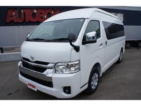 ハイエース　2.7 グランドキャビン 4WD　令和7年11月登録　登録済未使用車 走行6キロ　パノラミックビューモニター デジタルインナーミラー　LEDヘッドランプ　LEDフォグランプ　ホワイトパールクリスタルシャイン　メーカー保証付 登録済未使用車 2700