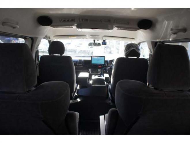 ハイエース2.7 GL ロング ファインテックツアラー 4WD　アルパインBIG-Xナビ&後席フリップダウンモニター　両側パワースライドドア　社外ETC　ISOFIX対応キャプテンシート　415COBRAクリーンルック3Fスポイラー　BADRACKER17インチAW　ドラレコ 2700