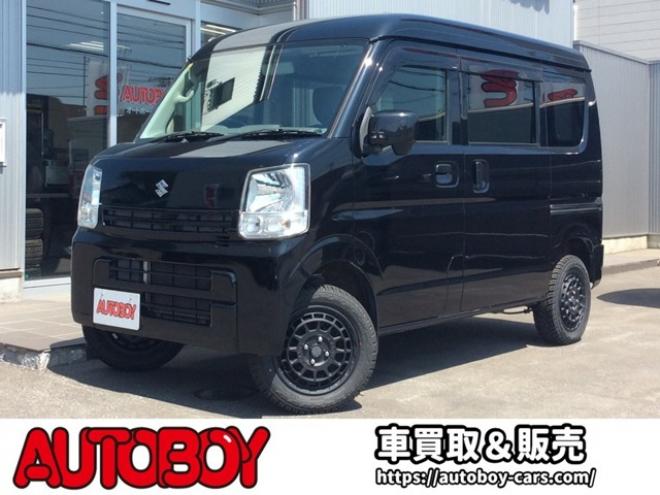 エブリイジョイン ハイルーフ 5AGS車 4WD　パートタイム4WD　キーレス　リアヒーター　フルセグTV　7インチメモリナビ　ベッドキッド　電動格納ミラー　社外タコメーター　CD/DVD　AUX　Bluetooth　アルミホイール 660