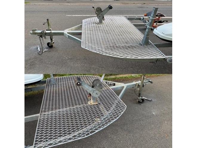トレーラーソレックス2艇積み普通トレーラー　最大積載量450㎏　車両総重量670㎏
