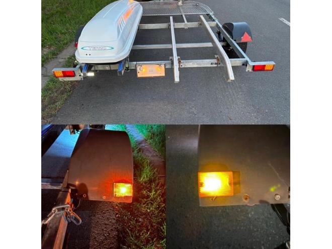 トレーラーソレックス2艇積み普通トレーラー　最大積載量450㎏　車両総重量670㎏