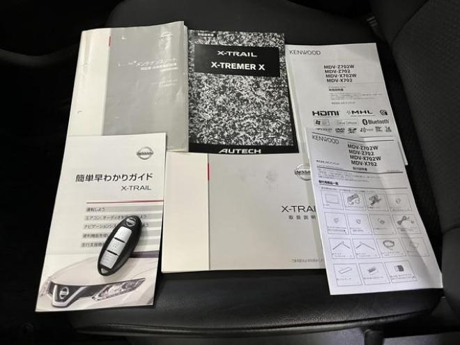 エクストレイル２０Ｘ　エクストリーマーＸ　エマージェンシーブレーキＰＫＧ　本州仕入　禁煙車　寒冷地仕様　エマージェンシーブレーキ　純正１７インチＡＷ　社外１７ＡＷ＋スタッドレスタイヤ付　ケンウッドナビ　フルセグ地デジ　ＤＶＤ再生　Ｂｌｕｅｔｏｏｔｈ対応　バックカメラ　ＥＴＣ 4WD 2000 5Dr