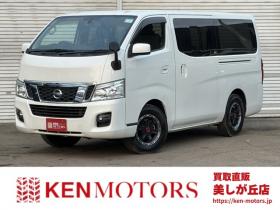 キャラバン　NV350 2.5 プレミアムGX ロングボディ ディーゼルターボ 4WD　ベッドキット　スマートキー　キーレスエントリー　パワステ　パワーウィンドウ　ABS　ETC　エアコン　盗難防止装置　両側スライドドア 2500