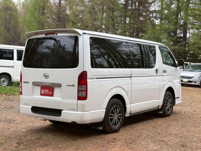 ハイエースバン3.0 スーパーGL ロング ディーゼルターボ 4WD　社外ナビ　地デジ　バックカメラ　ベットキット　ETC　記録簿　パワステ　パワーウィンドウ　エアコン　キーレスエントリー　盗難防止装置　ABS 3000