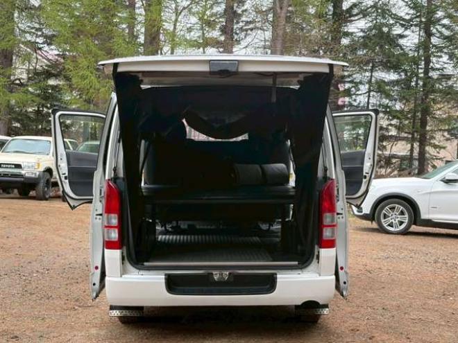 ハイエースバン3.0 スーパーGL ロング ディーゼルターボ 4WD　社外ナビ　地デジ　バックカメラ　ベットキット　ETC　記録簿　パワステ　パワーウィンドウ　エアコン　キーレスエントリー　盗難防止装置　ABS 3000