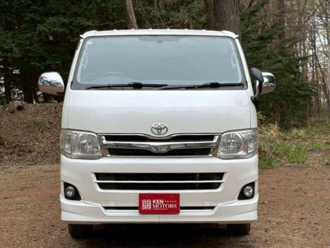 ハイエースバン3.0 スーパーGL ロング ディーゼルターボ 4WD　社外ナビ　地デジ　バックカメラ　ベットキット　ETC　記録簿　パワステ　パワーウィンドウ　エアコン　キーレスエントリー　盗難防止装置　ABS 3000