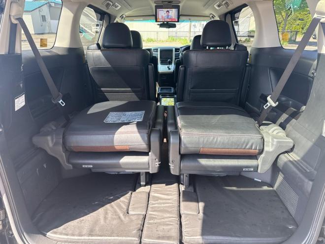 アルファード2.4 240SタイプゴールドⅡ 4WD　ローンが不安な方＜優遇ローン＞　後期型　純正8型ナビ　後席モニター　両側パワスラ 4WD 2400 5Dr