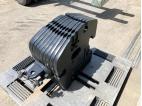 農機補助部品 ニューホランド　中古　トラクターウェイト　45kg×10枚　農機具