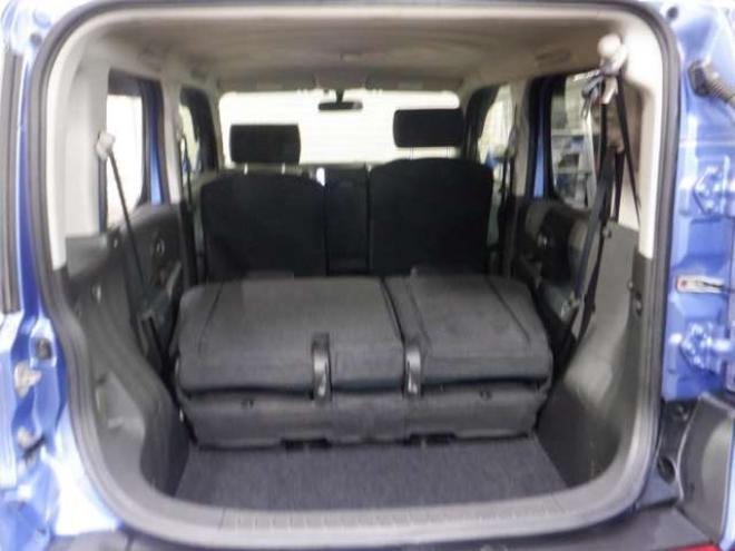 キューブ1.5 15X FOUR 4WD　ナビ・フルセグTV・Bカメラ・純正エンスタ・インテリキー・プッシュスタート・ベンチシート・ETC・ライトレベライザー・寒冷地仕様・ 1500