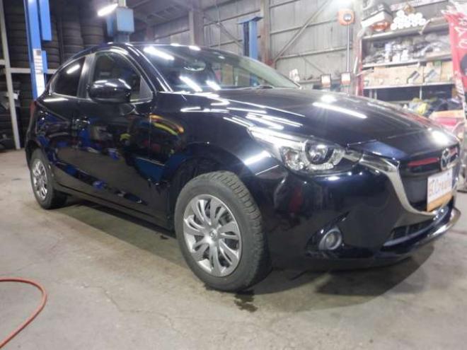 デミオ1.5 XD ツーリング ディーゼルターボ 4WD　本州仕入・4WD・純正エンジンスタータ・純正ナビ・スマートキー・プッシュスタート・シートヒーター・TV・ブルートゥース・CD・DVD・USBオーディオ・パドルシフト・ステアリングスイッチ・ヘッドアップディスプレイ 1500