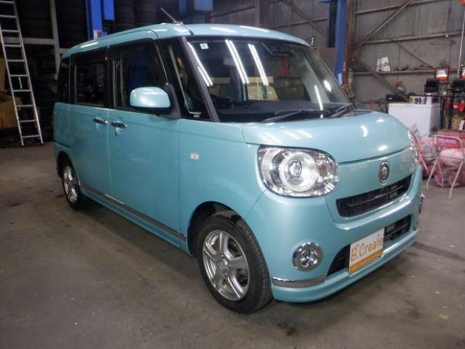 ムーヴキャンバスG ブラックインテリア リミテッド SAIII 4WD　本州仕入・ナビ・TV・B/T・全方位カメラ・両側電動・LEDヘッドライト・LEDフォグランプ・アイドリングストップ・シートヒーター・オートマチックハイビーム・寒冷地仕様・衝突軽減・ETC・プッシュスタート 660