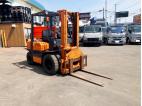 フォークリフト トヨタ　中古　5FG25　回転付