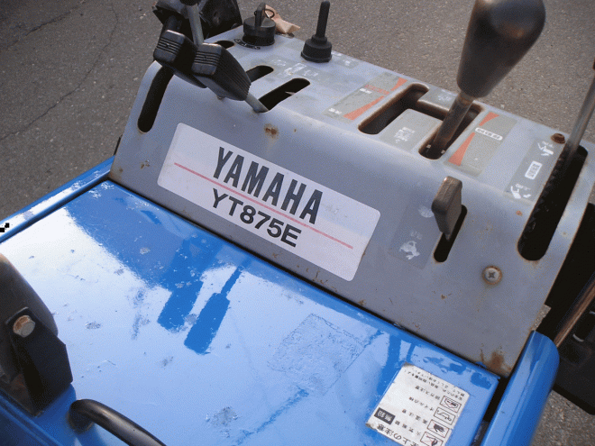 除雪機ヤマハ　８馬力除雪機　ＹＴ－875Ｅ　電動シューター（左右）点検済み　即使用可