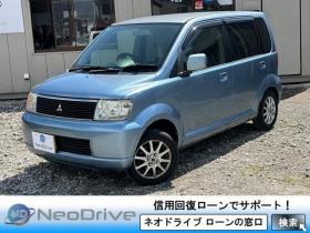 eKワゴン　660M 4WD　ローンが不安な方＜優遇ローン＞社外オーディオ　パワステ 