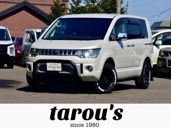 デリカD:5　4WD　Dプレミアム　本州仕入　ワンオーナー　新品タイヤ／１６インチアルミ　社外電動ステップ（両側）　パワーバックドア　ロックフォードサウンド