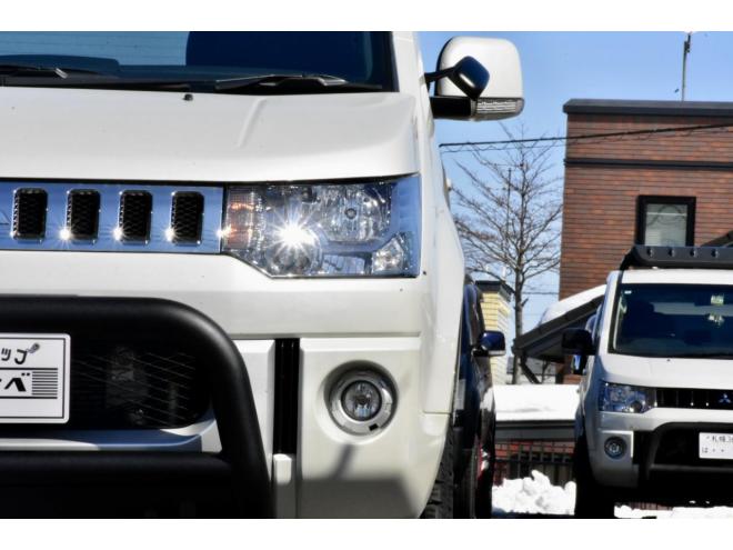 デリカD:5　Dパワーパッケージ　４WD　新品フロントガード　新品１６インチホイール／タイヤ　ディーラー整備