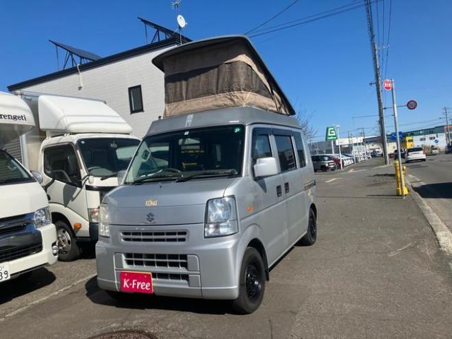 エブリイジョインターボ　４ＷＤ　　外部充電　二段ベット　ポップアップ　ターボ　キャンピング仕様　タンク式シンク　ヒーター　テーブル　テレビ　パワーウィンドウ　ナビ取り扱い説明書 4WD 660 5Dr