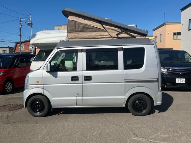 エブリイジョインターボ　４ＷＤ　　外部充電　二段ベット　ポップアップ　ターボ　キャンピング仕様　タンク式シンク　ヒーター　テーブル　テレビ　パワーウィンドウ　ナビ取り扱い説明書 4WD 660 5Dr
